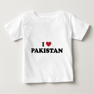 I Love Pakistan Baby T-Shirt