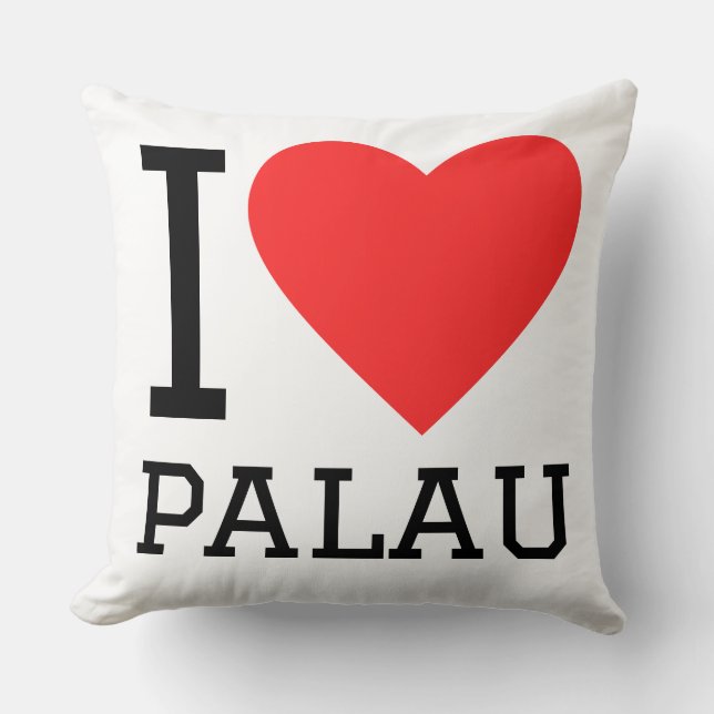 I love palau  cushion (Front)
