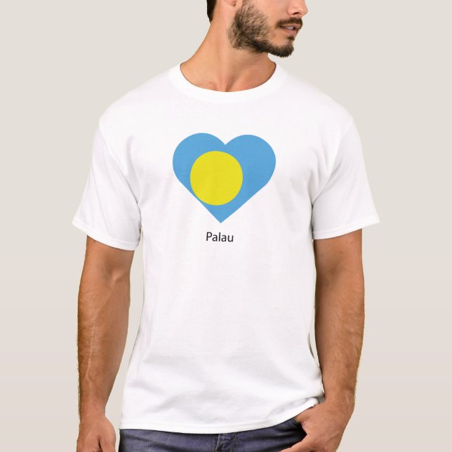 I Love Palau T-Shirt (Front)