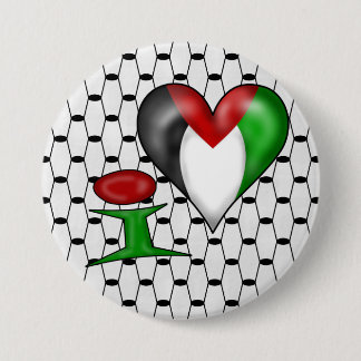 I love Palestine 7.5 Cm Round Badge