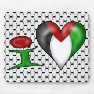 I love Palestine Mouse Pad