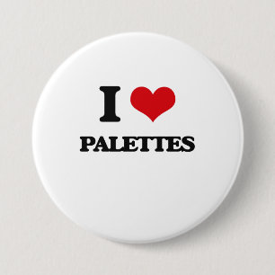 I Love Palettes 7.5 Cm Round Badge