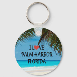 I Love Palm Harbour, Florida Key Ring