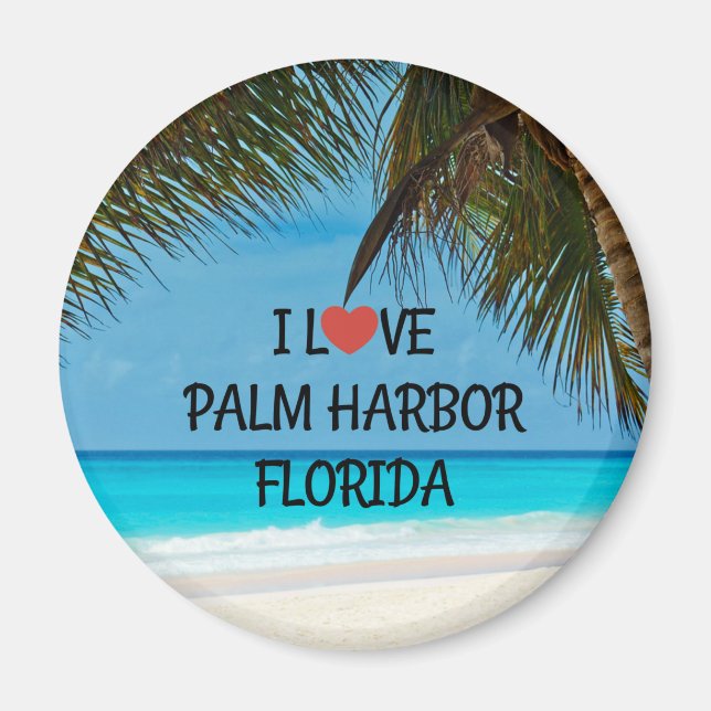 I Love Palm Harbour, Florida Magnet (Front)