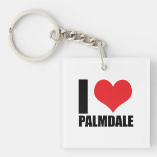 I love Palmdale Key Ring