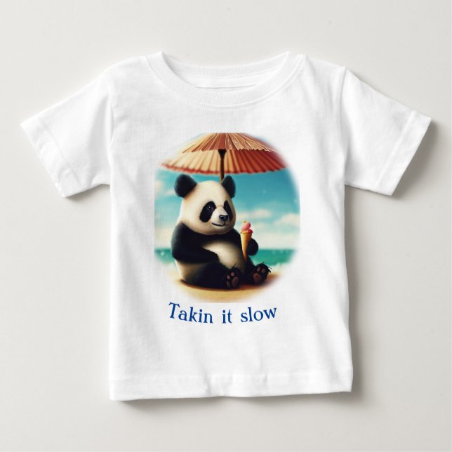 I love panda Bears Baby T-Shirt (Front)