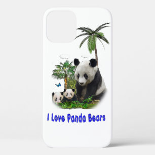 I love panda Bears iPhone 12 Pro Case