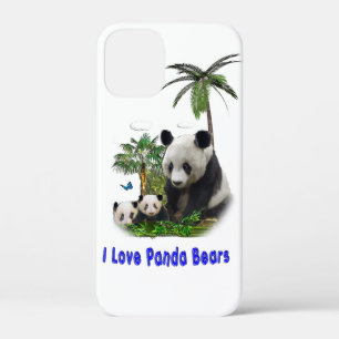 I love panda Bears iPhone 12 Mini Case