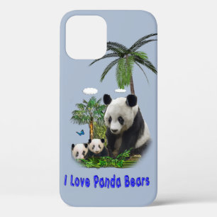 I love panda Bears iPhone 12 Case
