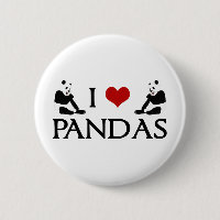 I Love Panda Bears Cute