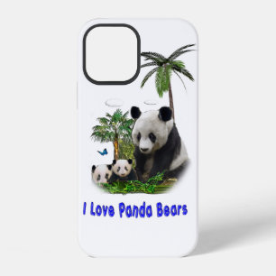 I love panda Bears iPhone 12 Case