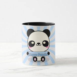 I Love Panda Mug