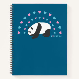 I Love Panda Notebook