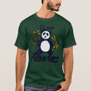 I love pandas T-Shirt