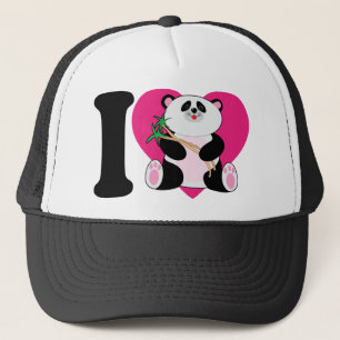 I Love Pandas Trucker Hat