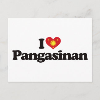 I Love Pangasinan Postcard