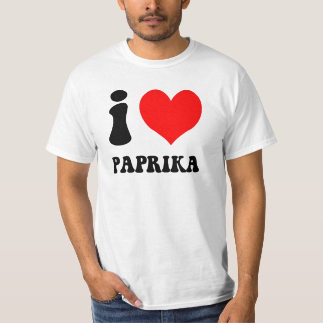 I love paprika T-Shirt (Front)