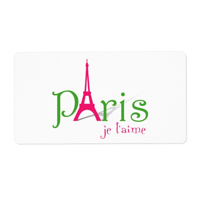 I love Paris (Front)
