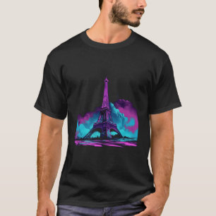 I Love Paris Eiffel Tower France T-Shirt
