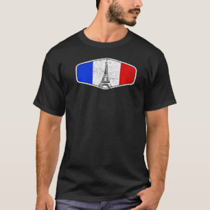 I Love Paris France Eiffel Tower Vintage French So T-Shirt
