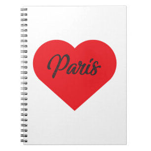 I Love Paris - France Notebook