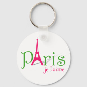 I love Paris Key Ring