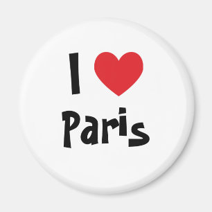 I Love Paris Magnet
