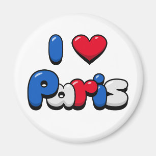 I Love Paris Magnet