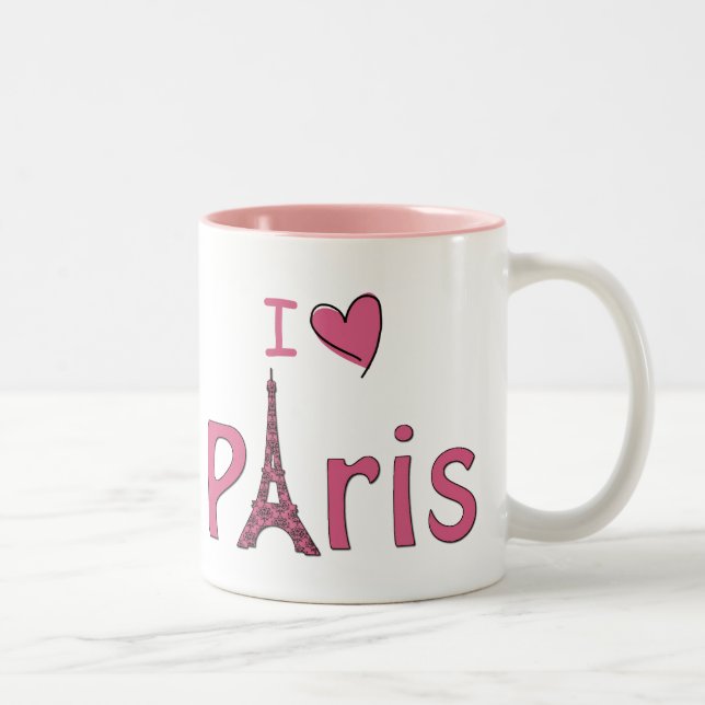 I Love Paris Mug (Right)