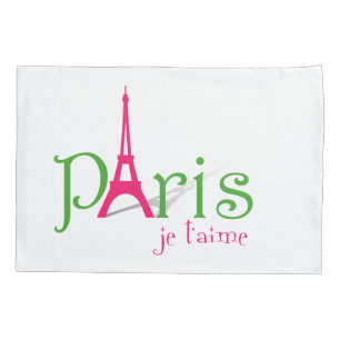 I love Paris Pillowcase