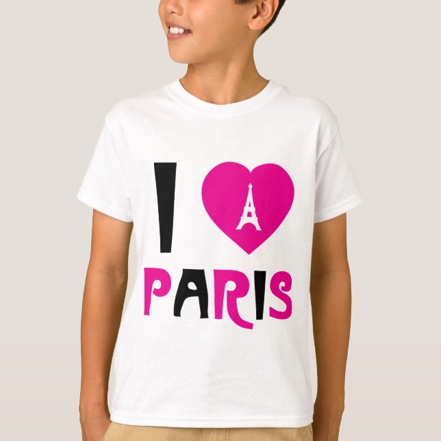 I Love Paris T-Shirt (Front)