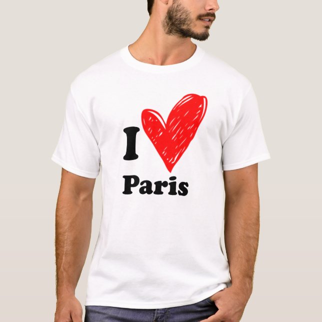 I love Paris T Shirt (Front)
