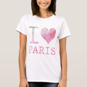 I Love Paris T shirt