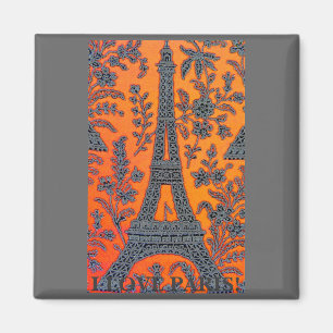 I Love Paris with or w/out text Magnet