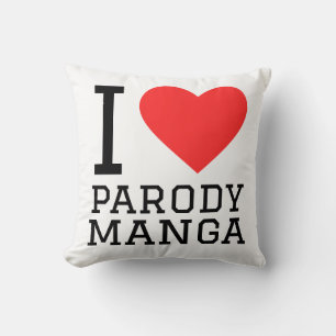 I love parody manga cushion