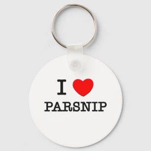 I Love Parsnip Key Ring