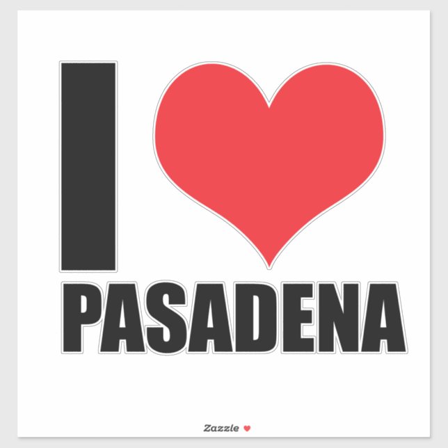 I love Pasadena (Sheet)
