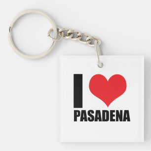 I love Pasadena Key Ring