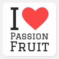 I love passion fruit