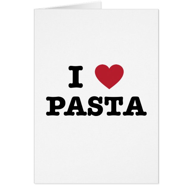 I Love Pasta (Front)