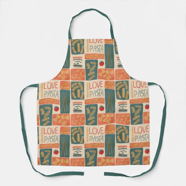 I love pasta apron (Front)
