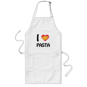 I love Pasta Long Apron