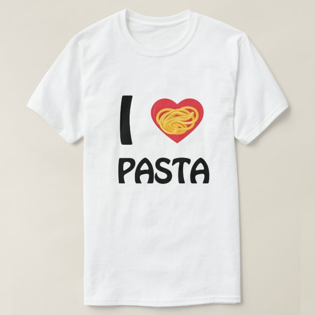 I love Pasta T-Shirt (Design Front)