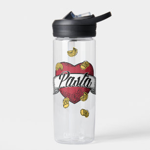 I Love Pasta Water Bottle
