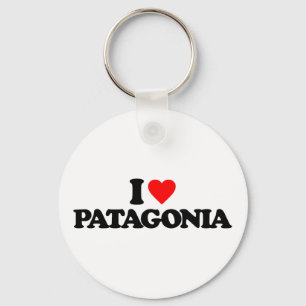 I LOVE PATAGONIA KEY RING