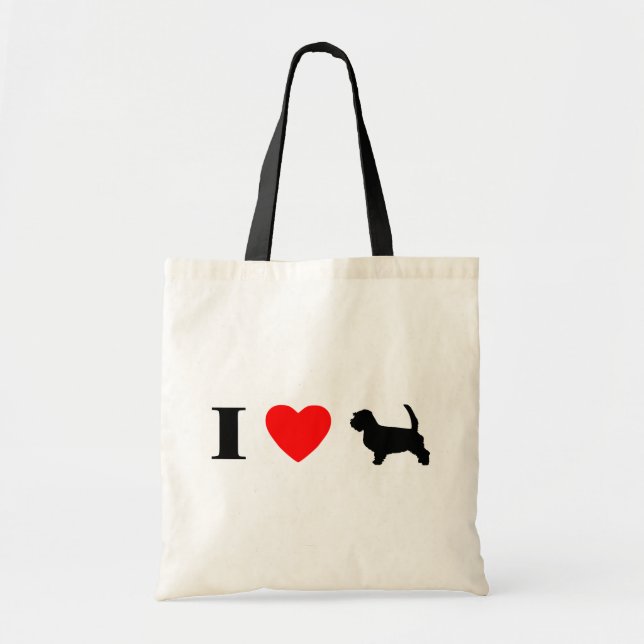 I Love PBGVs Bag (Front)