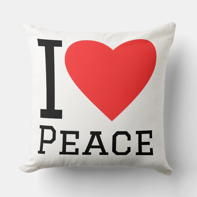 I love peace cushion (Front)
