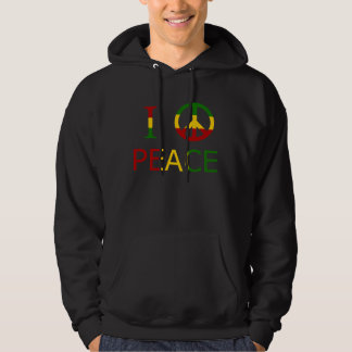 I Love Peace Hoodie