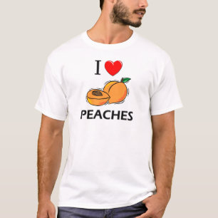 I Love Peaches T-Shirt