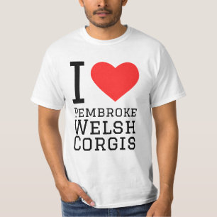 I love pembroke welsh corgis T-Shirt